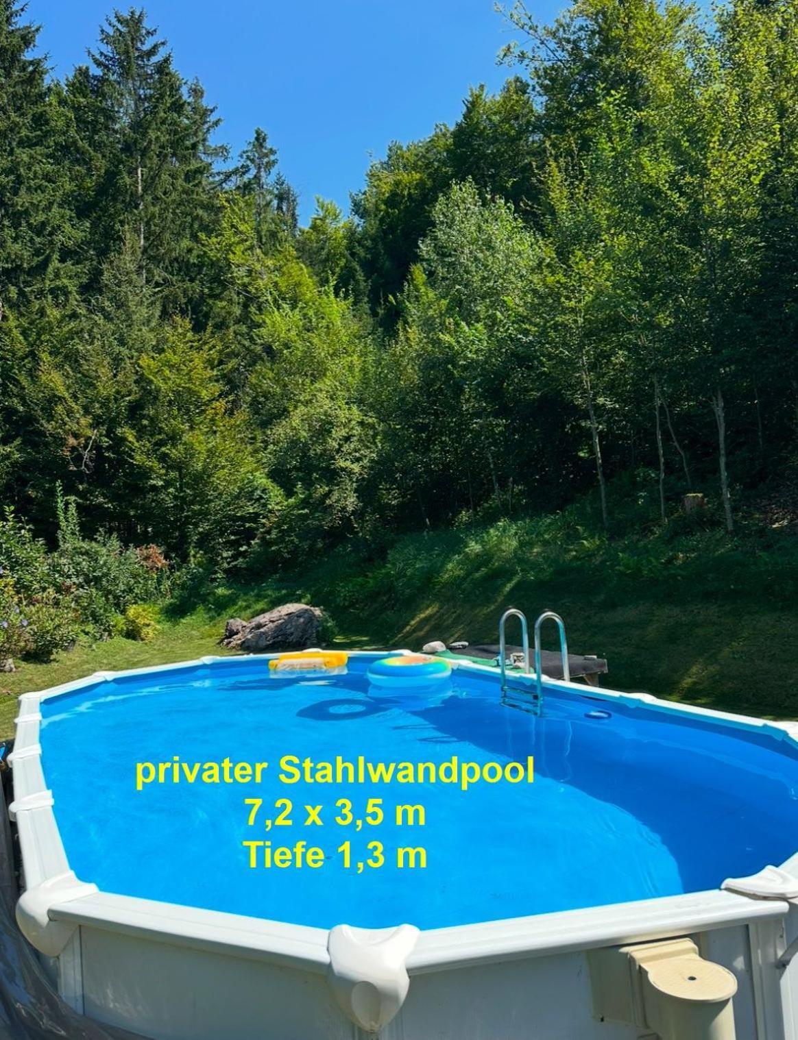 Ferienwohnung Waldblick, Faaker See Oberaichwald  Екстериор снимка